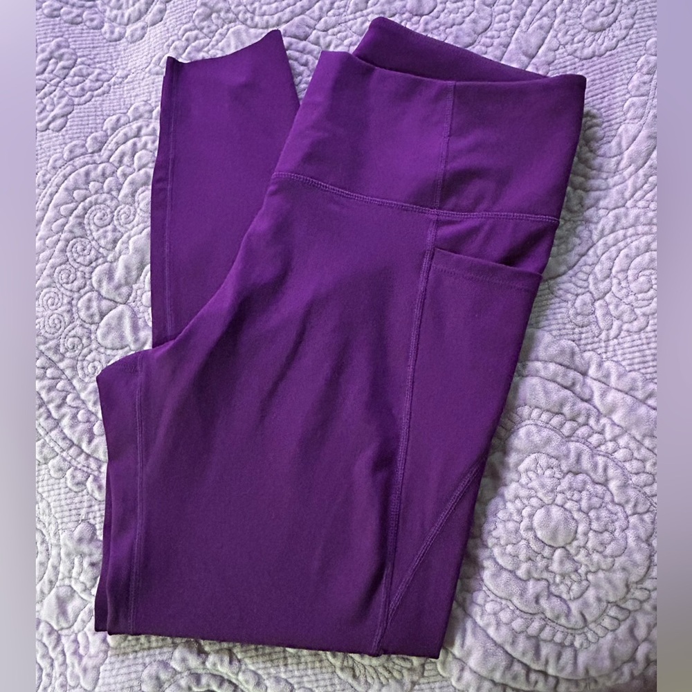 Danskin Purple High-Waist Leggings